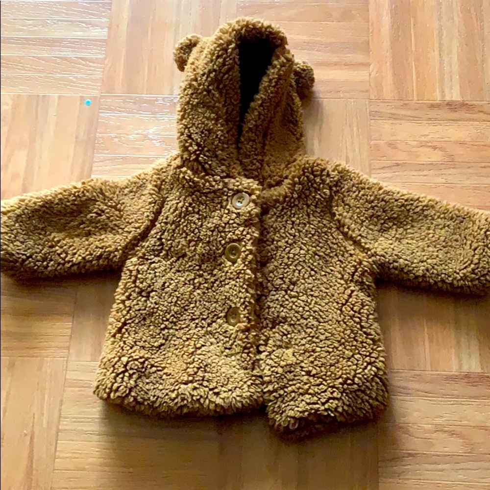 Wool bear coat